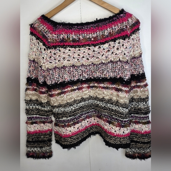 Sleeping On Snow Pullover Sweater. Multi Colour/mixed Fabric Small - Picture 5 of 16